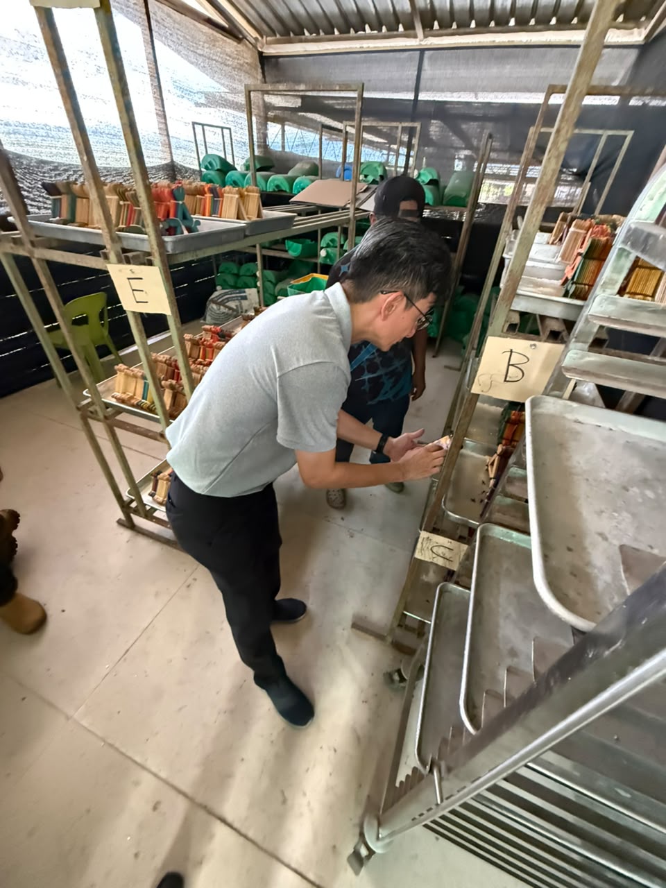 Visit from Kim Loong Resources Berhad